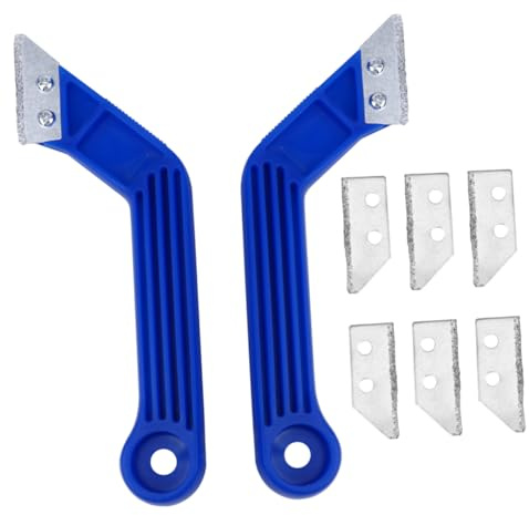 KONTONTY Herramientas Para Quitar Lechada Raspador Para Azulejos Cuchillas Instaladas Repuestos