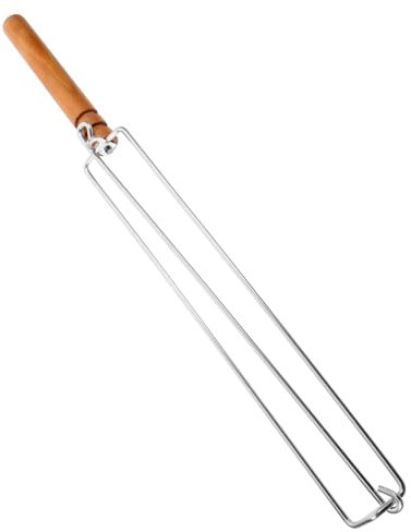 JOINPAYA Parrilla De Barbacoa para Asar Alitas De Pollo Herramienta De Acero Inoxidable para Barbacoa Al Aire Camping Picnic Asar Muslos De Pollo