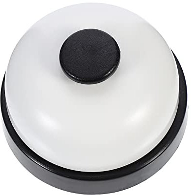 Angoily Cloche Appel de Table Inoxydable Cloche de Service pour Restaurants Hôtels et Réceptions Cloche Pratique pour Assistance Rapide