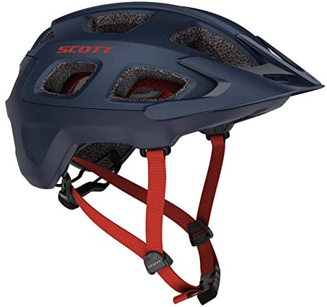 SCOTT Vivo MTB Fahrrad Helm Midnight blau/rot 2021: Größe: S (51-55cm)