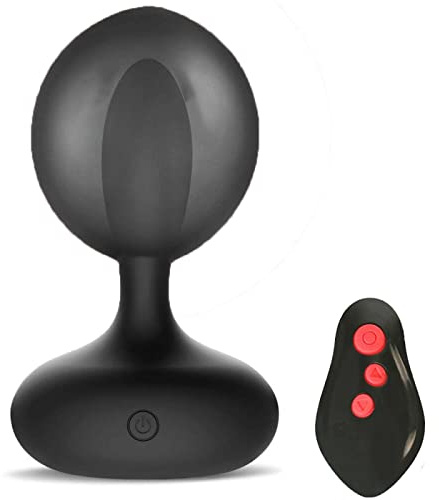 Plug anale Vibrante gonfiabile anale Butt Plug Vibratore Massaggiatore prostatico Stimolatore Vibrazioni multi-velocità Giocattoli impermeabili