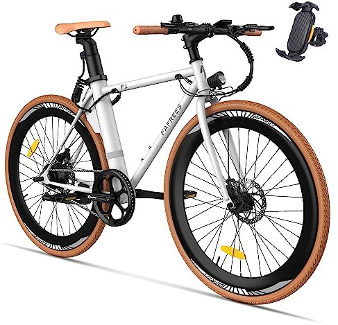 Fafrees F1 [ OFFIZIELL ] E Bike Herren Rennräder 700 C*38 C, E-Bike Damen Citybike 250W 25 km/h, Ebike Elektrofahrrad 36 V 10 Ah pedelec Scheibenbremse für Erwachsene Electric Citybike