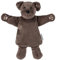 Sterntaler Kinder Handpuppe Hund - weiches Spielzeug zum Puppentheater, Erzählen, Kuscheln & Sprachförderung – perfekter Spielkamerad & Geschenkidee - für Jungen & Mädchen, braun