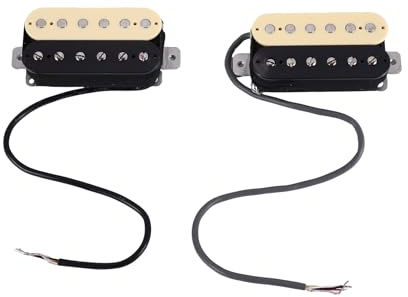 Pluuttiem 1Set E-Gitarre Humbucker Pickups Bridge Alnico V Pickup Gitarre Pickup Bridge