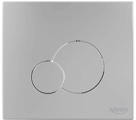 Plaque de commande Verso Mat/Chromée Siamp