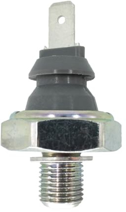 Hajus 1151126 Öldruckschalter Sensor Öldruck 0,75-1,05 bar grau 068919081C kompatibel mit A3 A4 A6 Seat VW