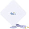 4G LTE Antenne Omnidirektionale Dual Mimo Netzwerkantenne mit TS9 Stecker 35dBi WLAN Antenne mit 2M Kabel,für 3G/4G/5G/GSM/GPRS Mobile Hotspots, LTE Router IoT-Gateway Smart Home