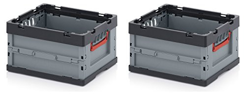 2 x professionell fällbox 40 x 30 x 22 inklusive gratis tullager x 2-set