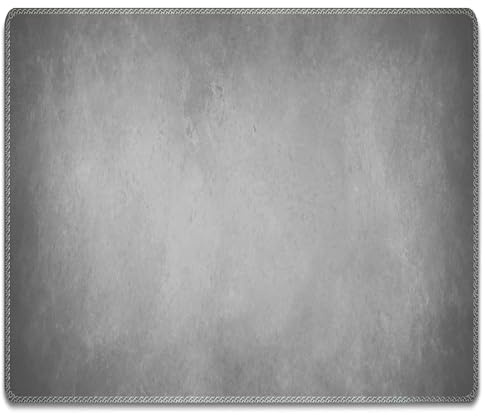 Silent Monsters Mauspad 240 x 200 mm Stoff Mousepad grau - Vernähter Rand, rutschfest & leise, für Gaming Büro Office Homeoffice - 24 x 20 cm Mouse Pad Mat - Mausunterlage klein f alle Maus Arten