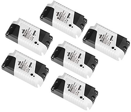 eMylo Smart WiFi Switch Mini Wireless Relay Light Switch AC 220V Smart Life App Remote Control Home Automation Timers Compatible with Alexa Echo Google Home IFTTT, Support iOS Android 6 Pack