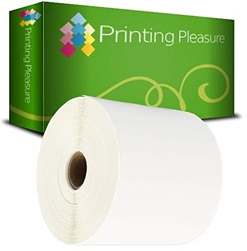 4x6 Thermal Labels,100mm x 150mm,White Permanent Adhesive Shipping & Mailing Labels Rolls Compatible with Thermal Transfer & Direct Printers(500/Roll 1Roll)