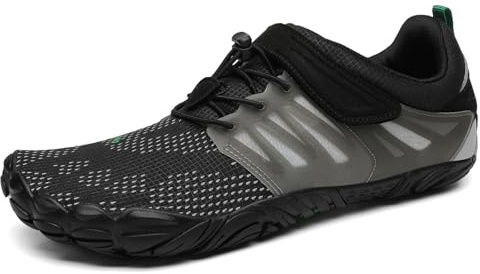 SAGUARO Barfußschuhe Herren Barfussschuhe Damen Barfuss Schuhe Zehenschuhe Outdoor Fitnessschuhe rutschfest Traillaufschuhe Barefoot Shoes mit Zero-Drop Solhe,Gr.35-48 EU