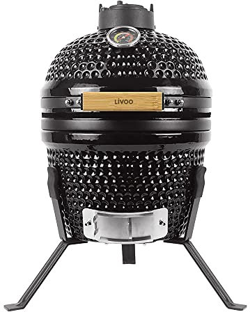 Livoo barbecue a carbonella in ceramica da 27 cm doc283