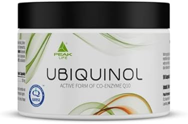 PEAK Ubiquinol - 90 Kapseln I 100 mg I Kaneka I Coenzym Q10 I hohe Bioverfügbarkeit I Energie I Herz Unterstützung I Antioxidans