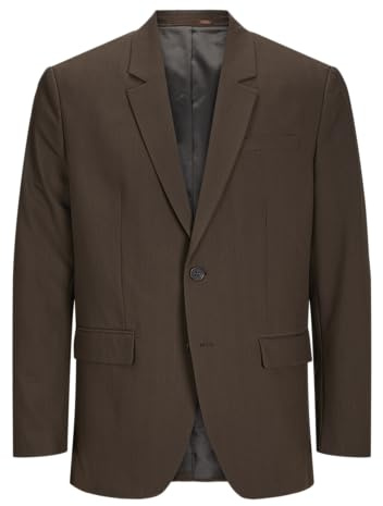 Jack & Jones Jprbushwick Harry Blazer Reg Fit Noos, Slate Black/Checks: Regular Fit, 52