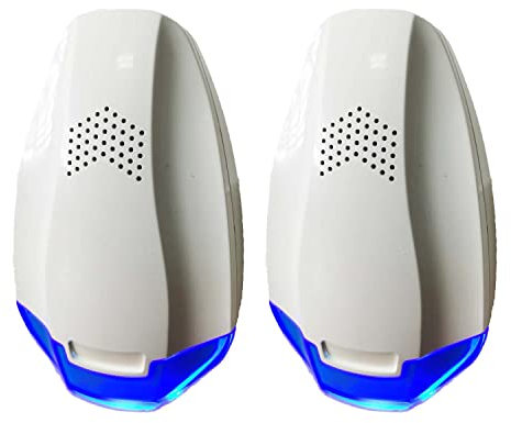 2 Packs Upgraded Ultrasonic Pest Repeller - Pest Repellent Plug in for Pest Control Mosquito, Spider, Mice, Ant, Insects, Roaches, Rodent - Insect Repellent - Spider Repellent - Mosquito Repellent