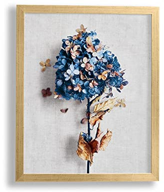 VO design Finn Premium Bilderrahmen Posterrahmen 38x98 cm Farbe Gold Glanz 98x38 cm mit weisser Rückwand und Antireflex Acrylglas