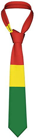 Herren Hochzeit Krawatten Bolivien-Flagge Bolivianisch, Krawatten Formelle Krawattenschal Casual Hochzeitskrawatte Für Herren Hochzeit Büro