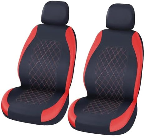 WEIYES Leather Car Seat Covers Full Set for Skoda Fabia 2 Renault Clio 2 Toyota Camry 40 Bmw F40 Dacia Duster Auto Interior Accessories