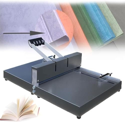 HDCCDM Manuelle Rillmaschine, 450-mm-Rillmaschine Für Falzpapier, A3/A4-Papierfalzmaschine, Desktop-Hochleistungs-Metallpapierdraht-Crimpmaschine