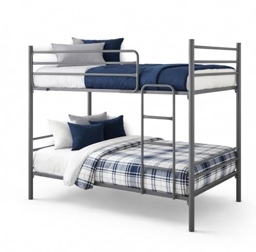Befara Letto Metallico Polar - Argento - 80 x 180 - Senza Letto aggiuntivo