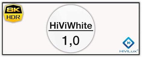 HiViLux® Ultra Thin Zero RahmenLeinwand Rahmenlos PVC Kinofolie: HiViWhite Cinema 1,0/8K/4K/3D/auch für UST (21:9 103Zoll Bild:241x102cm)