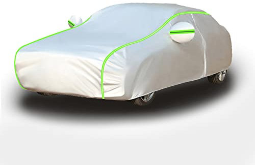 Autoabdeckung für Ford Kuga II Van SUV Van 2012 Auto Abdeckplane Wasserdicht Atmungsaktiv Vollgarage Staubdicht Autoabdeckung Outdoor(Color:SG,Size:)