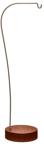 Sonic Energy Cosmic Bamboo Chime Ständer, 1 Chime (CBCS1) | Zubehör für Sonic Energy Cosmic Bamboo Chimes, 1 Hacken, 17,5x15x61,3 cm, Ki Bawang, Stahl