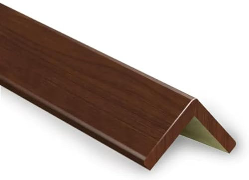 Raouoae Holzwinkelleiste Für Fliesen Und Wandpaneele, Eckschutz Für Arbeitsplatten, Länge 80/100/120/140 cm, Holz-Eckleiste Dekorativ Für Küche Und Bad(C,140cm/4.6ft)