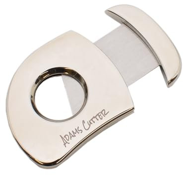Personalised Engaved Bean Shaped Stainless Steel Cigar Cutter, 46 Ring Gauge