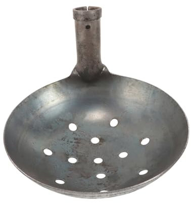Hemobllo Pala para Estiércol Metálica De Grande Pala Reutilizable para Tamizar Estiércol Herramienta De Jardín para Limpieza De Lodo y Fertilización De Plantas