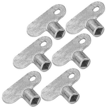 DIYEAH 6pcs Vent Air Keys Bleeding Keys Exhaust Valves Radiator Allen Wrench for Water Tap