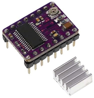PoPprint DRV8825 Stepper Motor Driver Module 4 Layer With Heatsinks For 3D Printers RP1.4 A4988