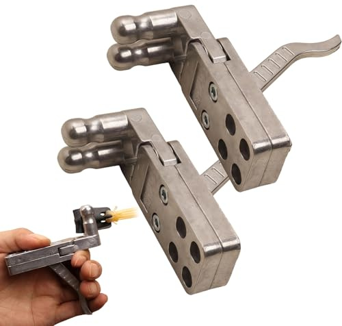 XFLHXY Dispositivo di Rilascio per Fionda, Grilletto per Fionda in Acciaio Inossidabile Resistente, Accessori per Fionda Fai da Te ad Alta Resistenza - Parti di Ricambio(2pack)