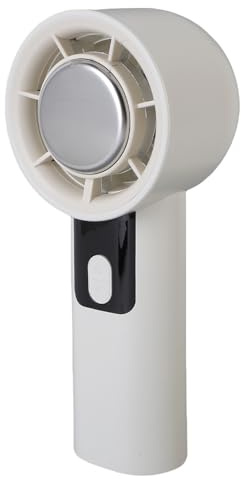 Riuulity Tragbarer, Wiederaufladbarer, Leiser Hochgeschwindigkeits-Handventilator für Büro und Reisen, Mini-Ventilator mit USB-C-Aufladung für Schlafzimmer, ABS-Material
