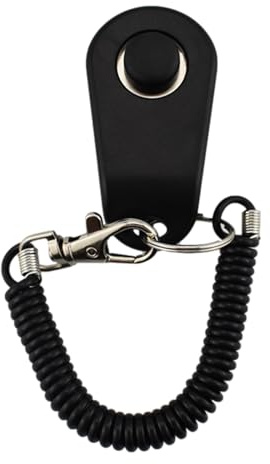 Hundetraining Clicker - Leichter - mit Verstellbarer Handschlaufe, stabiles ergonomisches Design, einfach zu bedienendes Tonsignal | Essentiall Gehorsamshilfe für Welpen, Hunde