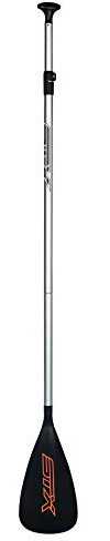 STX Alloy 3-teiliges SUP Stand Up Paddle Boarding Paddle - Schwarz Orange - Unisex - 3-teiliges SUP Paddel - Legierungskonstruktion