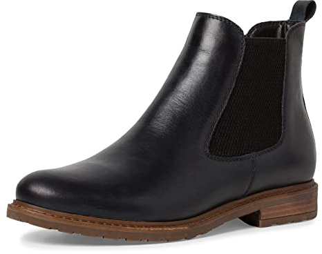 Tamaris Damen Stiefel Leder blau 41