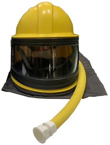 YHJLZNA El Casco De Chorro De Arena Proporciona Suministro De Aire Casco De Chorro De Arena Dispositivo De Chorro De Arena Equipo Protector De Campana De Chorro De