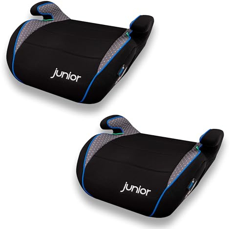 PETEX Max R129/03 - Elevador para asiento infantil (2 unidades, tamaño i), color gris