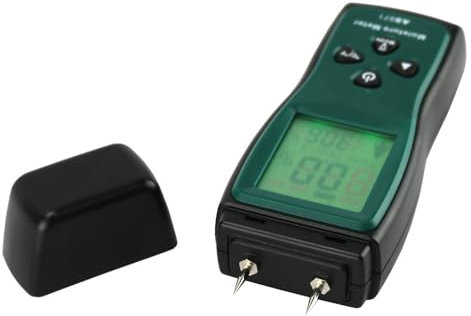 AS971 Feuchtigkeitsmessgerät, hohe Genauigkeit 2% ~ 70% Feuchtigkeitsmesser, digitaler Feuchtigkeitssensor für Holzscheite, Brennholz, Holz