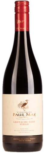 Domaines Paul Mas Grenache Noir Syrah IGP Rotwein Rot trocken Frankreich inkl. FeinWert E-Book (1 x 0,75l)