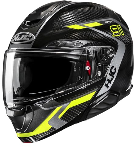 HJC, Modularer Motorradehlm RPHA 91 Carbon Lagos MC3H, L