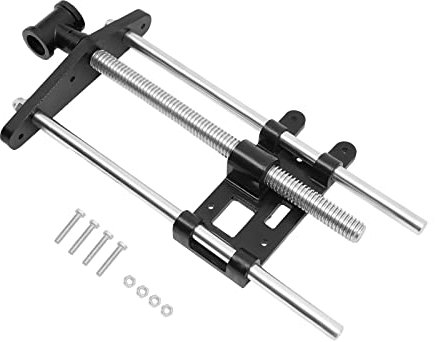 Vorderzange Holzschraubstock 10/260mm, Q235 Kohlenstoffstahl Rostschutz Schraubstock, Hobelbank Arbeitstisch Spannbacken Flexibel für Holzarbeiten Spannanwendungen