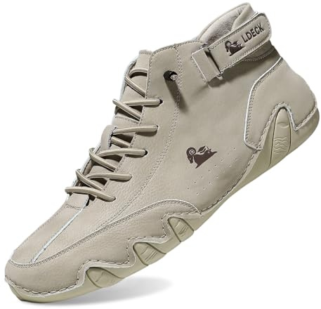 Generisch Alpaca Barfuss Schuhe, Alpaca - Ergonomischer, Wasserdichter & Schmerzlindernder Leder-Barfußschuh, Ldeck Herren Schuhes, Schuhe Schwarz Weiß Sneaker 45 44 46 47 48 49 33