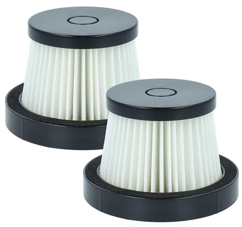 vhbw 2x Filtre compatible avec BuTure JR700, JR400 aspirateur sans-fil - Filtre anti-saleté