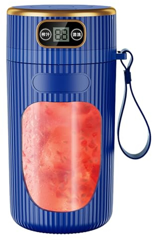 Mélangeur portable sans fil – Tasse mélangeur sans fil – Mélangeur électrique compact pour smoothies protéinés avec bouteille mélangeur pour salle de sport, cuisine, randonnée, camping, après