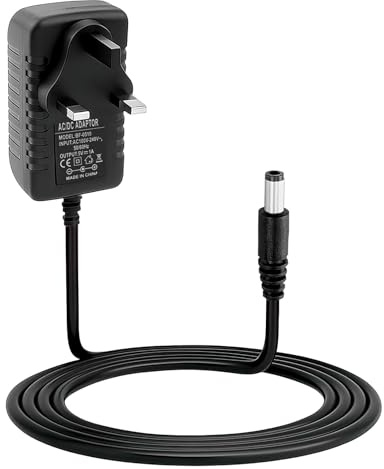 5V 1A Power Supply Adapter, 3 Pin Plug UK with 5.5x2.5mm Jack