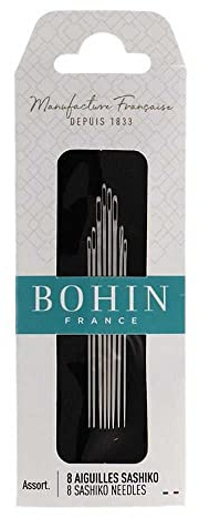 Bohin - Bohin Nr.3-5 Sashiko Nålar - 8 Nålar