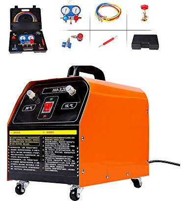 3.6L Pompa per vuoto a doppio scopo, può aggiungere il Fluoro, kit di strumenti di refrigerazione per refrigerazione aria condizionata auto